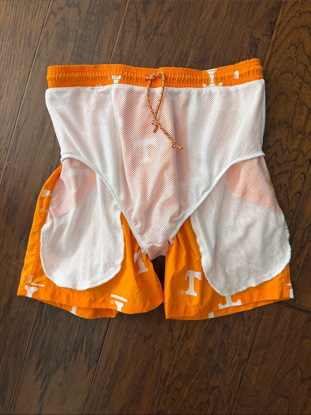 Men's Tennessee Vols Power T Logo Columbia Swim Trunks
